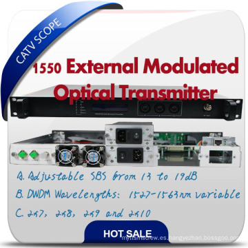 Transmisor óptico de la alta calidad 1550 CATV